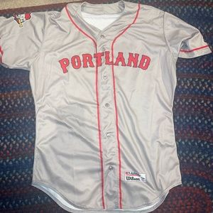 Portland Sea Dogs Baseball Jersey L
